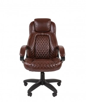 Кресло для руководителя  CHAIRMAN 432 (Экокожа коричневая) в Златоусте - zlatoust.ok-mebel.com | фото 2
