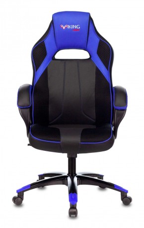 Кресло игровое Бюрократ VIKING 2 AERO BLUE черный/синий в Златоусте - zlatoust.ok-mebel.com | фото 2