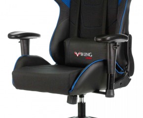 Кресло игровое Бюрократ VIKING 4 AERO BLUE черный/синий в Златоусте - zlatoust.ok-mebel.com | фото 5