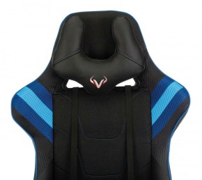 Кресло игровое Бюрократ VIKING 4 AERO BLUE черный/синий в Златоусте - zlatoust.ok-mebel.com | фото 6
