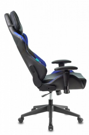 Кресло игровое Бюрократ VIKING 5 AERO BLUE черный/синий в Златоусте - zlatoust.ok-mebel.com | фото 2