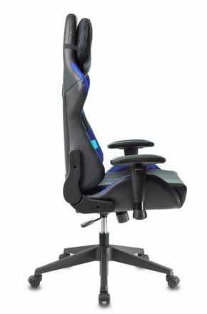 Кресло игровое Бюрократ VIKING 5 AERO BLUE черный/синий в Златоусте - zlatoust.ok-mebel.com | фото 5