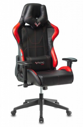 Кресло игровое Бюрократ VIKING 5 AERO RED черный/красный в Златоусте - zlatoust.ok-mebel.com | фото