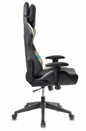 Кресло игровое Бюрократ VIKING 5 AERO WHITE черный/белый в Златоусте - zlatoust.ok-mebel.com | фото 8