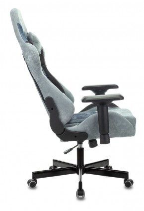 Кресло игровое Бюрократ VIKING 7 KNIGHT BL FABRIC синий в Златоусте - zlatoust.ok-mebel.com | фото 2
