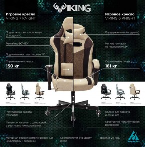Кресло игровое Бюрократ VIKING 7 KNIGHT BL FABRIC синий в Златоусте - zlatoust.ok-mebel.com | фото 5