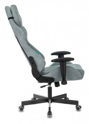 Кресло игровое Бюрократ VIKING KNIGHT LT28 FABRIC серо-голубой в Златоусте - zlatoust.ok-mebel.com | фото 2