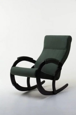 Кресло-качалка КОРСИКА 34-Т-AG (зеленый) в Златоусте - zlatoust.ok-mebel.com | фото