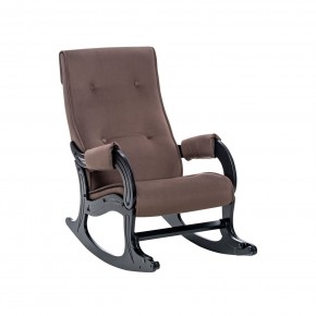 Кресло-качалка Модель 707 Венге, ткань V 23 в Златоусте - zlatoust.ok-mebel.com | фото 4