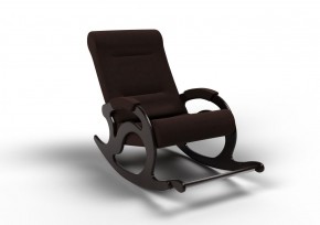 Кресло-качалка Тироль 12-Т-ГР (ткань/венге) ГРАФИТ в Златоусте - zlatoust.ok-mebel.com | фото 1