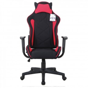Кресло компьютерное BRABIX GT Racer GM-101 + подушка (ткань) черное/красное (531820) в Златоусте - zlatoust.ok-mebel.com | фото 3
