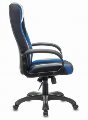 Кресло компьютерное BRABIX PREMIUM "Rapid GM-102" (экокожа/ткань, черное/синее) 532106 в Златоусте - zlatoust.ok-mebel.com | фото 3