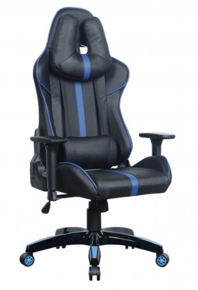 Кресло компьютерное BRABIX "GT Carbon GM-120" (черное/синее) 531930 в Златоусте - zlatoust.ok-mebel.com | фото