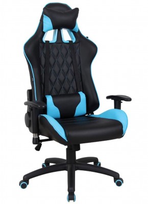 Кресло компьютерное BRABIX "GT Master GM-110" (черное/голубое) 531928 в Златоусте - zlatoust.ok-mebel.com | фото