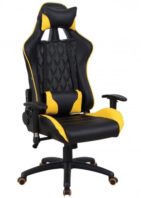 Кресло компьютерное BRABIX "GT Master GM-110" (черное/желтое) 531927 в Златоусте - zlatoust.ok-mebel.com | фото