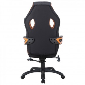 Кресло компьютерное BRABIX Techno Pro GM-003 (ткань черное/серое, вставки оранжевые) 531813 в Златоусте - zlatoust.ok-mebel.com | фото 5