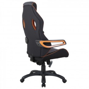 Кресло компьютерное BRABIX Techno Pro GM-003 (ткань черное/серое, вставки оранжевые) 531813 в Златоусте - zlatoust.ok-mebel.com | фото 6