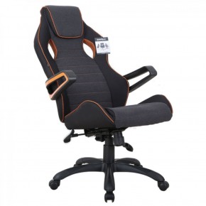 Кресло компьютерное BRABIX Techno Pro GM-003 (ткань черное/серое, вставки оранжевые) 531813 в Златоусте - zlatoust.ok-mebel.com | фото 8
