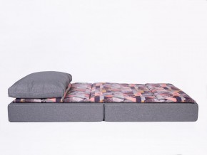 Кресло-кровать бескаркасное Харви (серый-сноу манго) в Златоусте - zlatoust.ok-mebel.com | фото 4