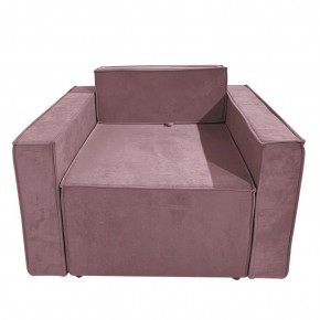 Кресло-кровать Принц КК1-ВР (велюр розовый) в Златоусте - zlatoust.ok-mebel.com | фото
