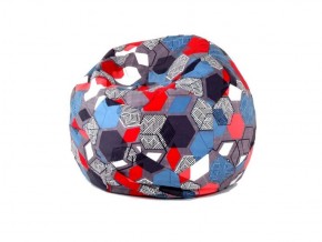 Кресло-мешок Мяч M (Geometry Slate) в Златоусте - zlatoust.ok-mebel.com | фото 1