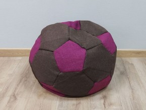 Кресло-мешок Мяч S (Savana Chocolate-Savana Berry) в Златоусте - zlatoust.ok-mebel.com | фото