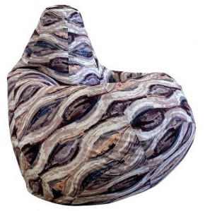 Кресло-мешок Перья XL в Златоусте - zlatoust.ok-mebel.com | фото