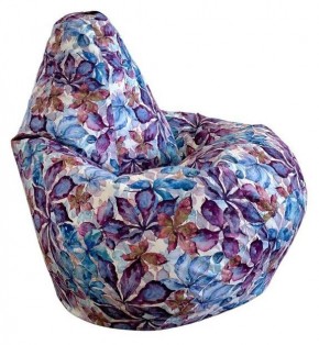 Кресло-мешок Цветы L в Златоусте - zlatoust.ok-mebel.com | фото 1