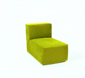 Кресло-модуль бескаркасное Тетрис 30 (Зеленый) в Златоусте - zlatoust.ok-mebel.com | фото
