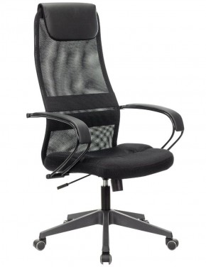 Кресло офисное BRABIX PREMIUM "Stalker EX-608 PL" (ткань-сетка/кожзам, черное) 532090 в Златоусте - zlatoust.ok-mebel.com | фото