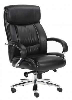 Кресло офисное BRABIX "Direct EX-580" (хром/рециклированная кожа/черное) 531824 в Златоусте - zlatoust.ok-mebel.com | фото
