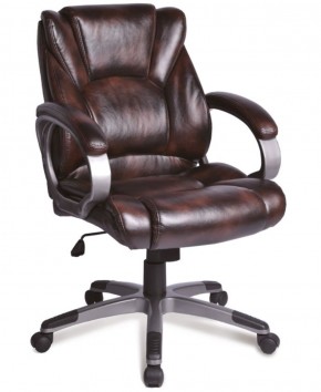 Кресло офисное BRABIX "Eldorado EX-504" (коричневое) 530875 в Златоусте - zlatoust.ok-mebel.com | фото 1