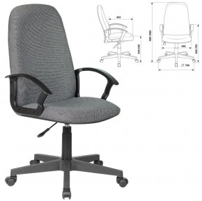 Кресло офисное BRABIX "Element EX-289", ткань, серое, 532093 в Златоусте - zlatoust.ok-mebel.com | фото 2