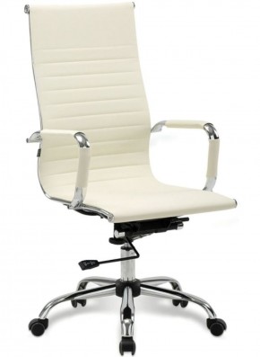 Кресло офисное BRABIX "Energy EX-509" (экокожа, хром, бежевое) 531166 в Златоусте - zlatoust.ok-mebel.com | фото