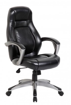Кресло офисное BRABIX "Turbo EX-569" (экокожа, спортивный дизайн, черное) 531014 в Златоусте - zlatoust.ok-mebel.com | фото 1