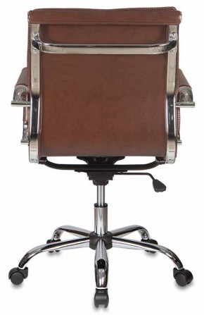 Кресло руководителя Бюрократ CH-993-LOW/BROWN коричневый в Златоусте - zlatoust.ok-mebel.com | фото 4