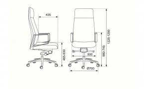 Кресло руководителя Бюрократ _JONS/CASHGREY серый в Златоусте - zlatoust.ok-mebel.com | фото 4