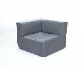 Кресло-угловое-модуль бескаркасное Тетрис 30 (Серый) в Златоусте - zlatoust.ok-mebel.com | фото
