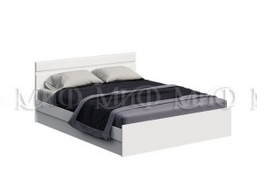 НЭНСИ NEW Кровать 1,4 м (Белый глянец холодный/Белый) в Златоусте - zlatoust.ok-mebel.com | фото