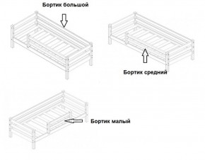 Кровать 2-х ярусная Сонечка с бортиками (лестница наклонная) в Златоусте - zlatoust.ok-mebel.com | фото 4