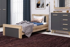 Кровать 900 Вега Скандинавия в Златоусте - zlatoust.ok-mebel.com | фото 3