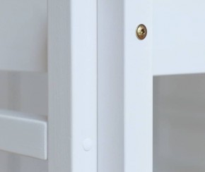 Кровать-домик двухъярусная 80*190 Белый в Златоусте - zlatoust.ok-mebel.com | фото 3