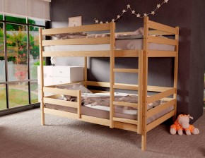 Кровать двухъярусная без крыши 80*190 без покраски в Златоусте - zlatoust.ok-mebel.com | фото 2