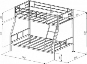 Кровать двухъярусная «Гранада-1» в Златоусте - zlatoust.ok-mebel.com | фото 6