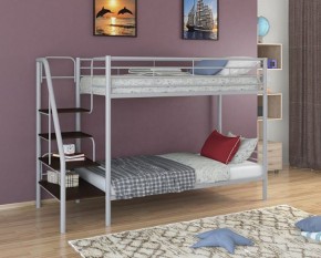 Кровать двухъярусная "Толедо" Серый/Венге в Златоусте - zlatoust.ok-mebel.com | фото