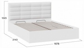 Кровать двуспальная Агата с ПМ Тип 1 в Златоусте - zlatoust.ok-mebel.com | фото 4