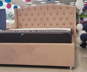 Кровать Франческа + Решетка+ПМ (1200) *БЕЗ ДНА в Златоусте - zlatoust.ok-mebel.com | фото 2
