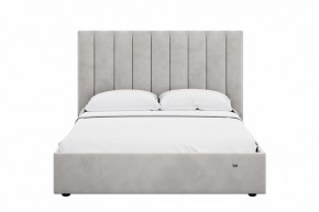 Кровать Ingrid 1600 с основанием и ПМ (Ультра Смог) Модель 312 в Златоусте - zlatoust.ok-mebel.com | фото