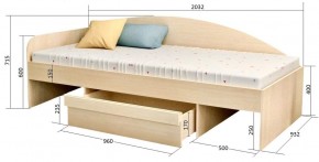 Кровать Изгиб в Златоусте - zlatoust.ok-mebel.com | фото 2