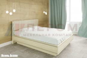 Кровать КР-1013 с мягким изголовьем в Златоусте - zlatoust.ok-mebel.com | фото